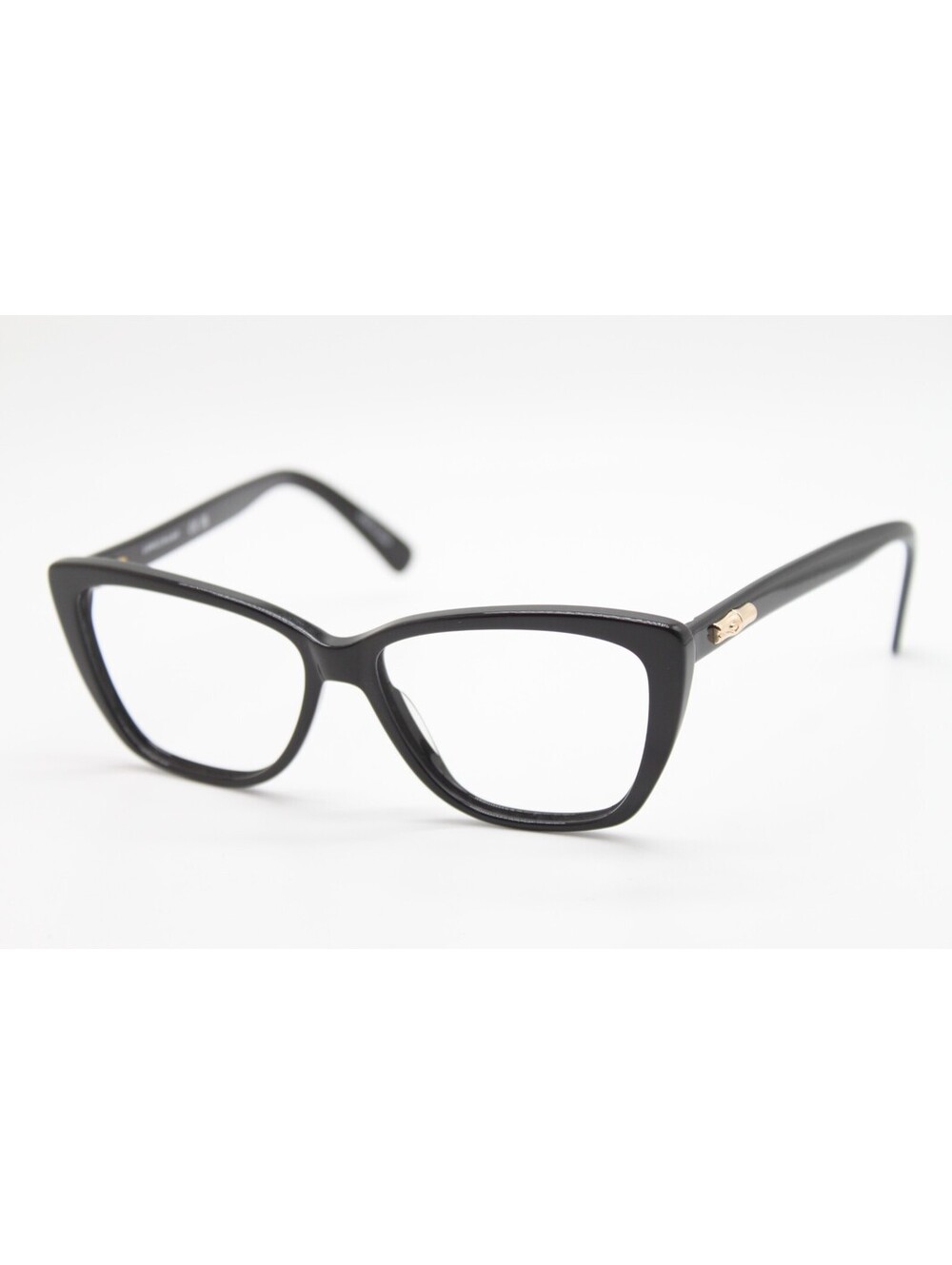NEW LONGCHAMP LO2705 001 BLACK GOLD AUTHENTIC EYEGLASSES 53-14